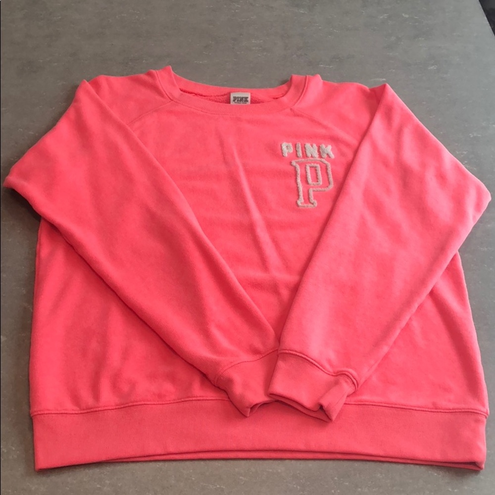 PINK Crew Neck Sweatshirt